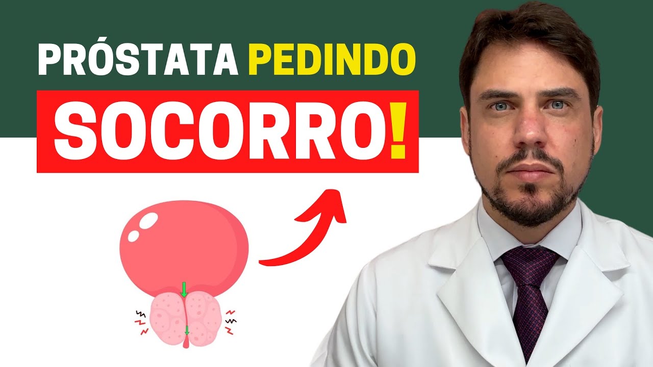 QUATRO SINAIS PREOCUPANTES DA PRÓSTATA AUMENTADA QUE VOCÊ NÃO DEVE IGNORAR!