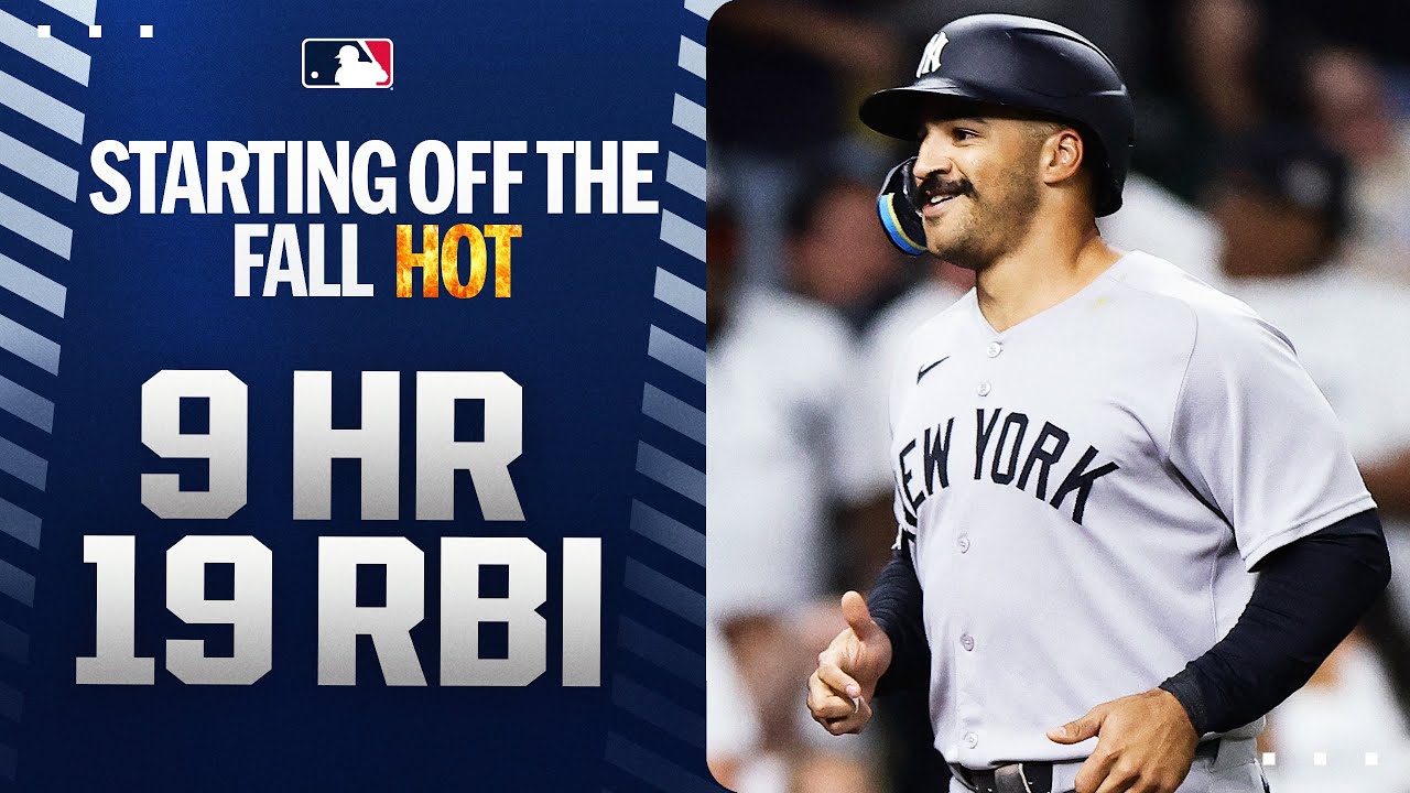 Yankees' Trent Grisham is SIZZLING starting off September (Is he having his career season?)