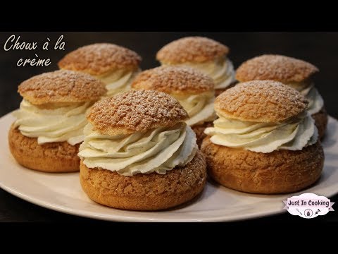 Recette des Choux à la Crème Chantilly