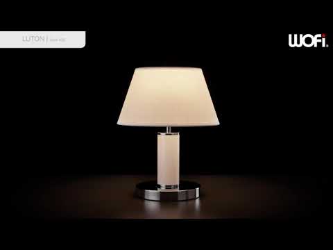 LED-tafellamp Luton II polyetheen/ijzer - 1 lichtbron