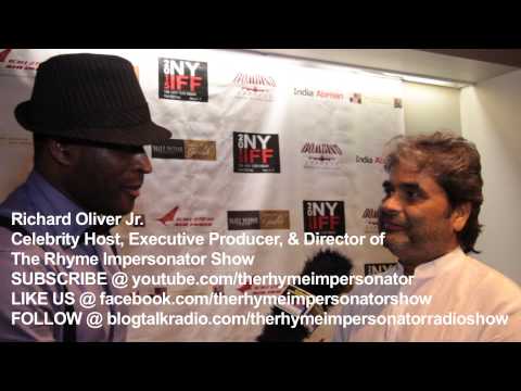 Celebrity Host Richard Olivier Jr. with Director "Vishal Bhardwaj" @ the NYIFF! - 2015