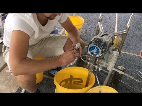 Airless Spritzgerät reinigen in 7:30min. So geht's!