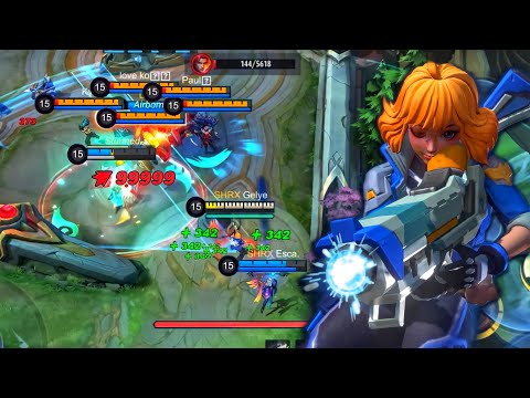 WTF DAMAGE!! BULLYING ENEMIES ON RANK GAME