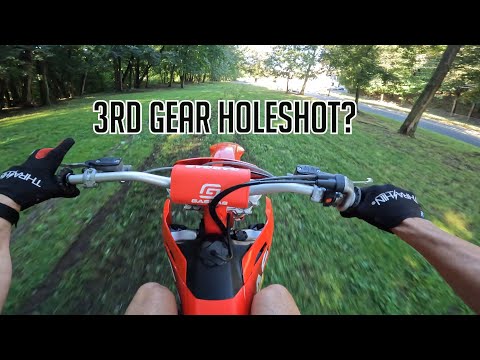 POV: 2024 GASGAS MC250 ROCKETSHIP - 3RD GEAR HOLESHOTS?? [4k]