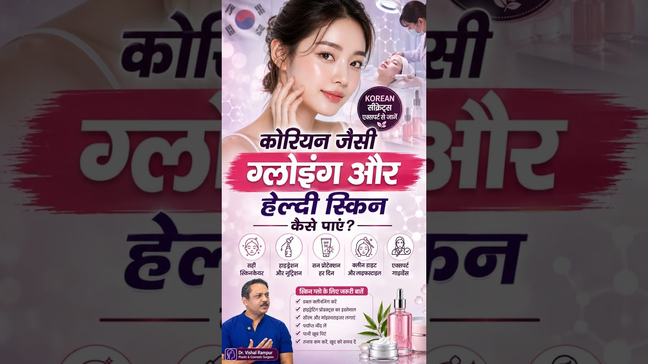 कोरियन जैसी ग्लोइंग और हेल्दी स्किन कैसे पाएं? | DOCTOR TALKS Nation Mirror