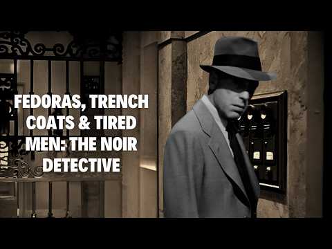 FEDORAS, TRENCH COATS & TIRED MEN:  THE NOIR DETECTIVE
