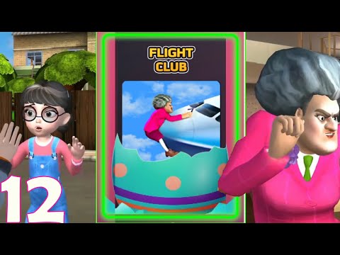 Scary Teacher 3D -Happy Easter - Fight Club Failed Pranks Gameplay Walkthrough Part 12 (iOS,Android)
