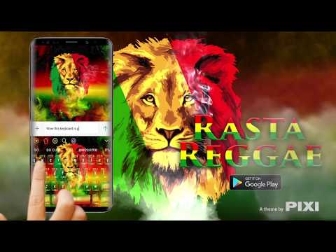 Rasta Reggae Lion Keyboard Video