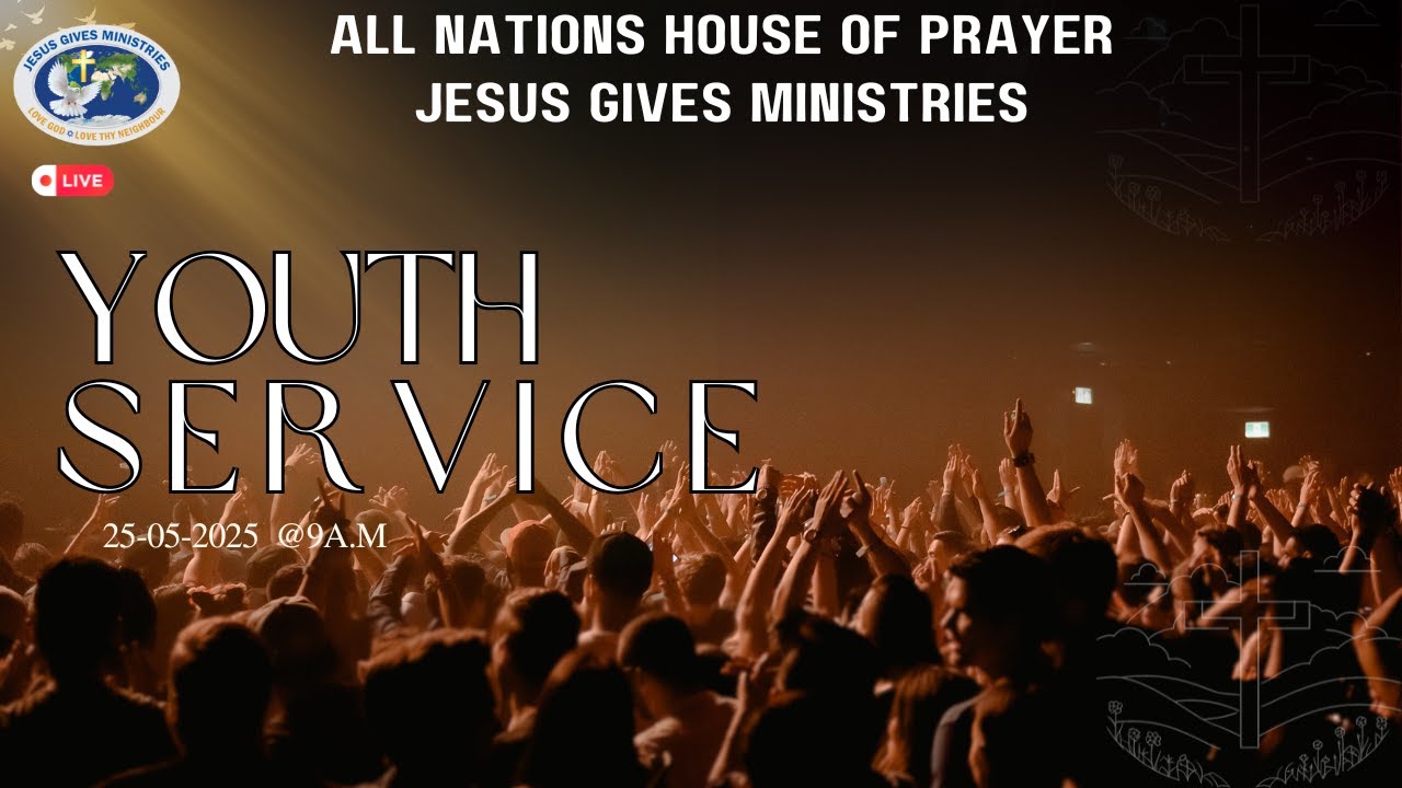 🔴LIVE | YOUTH SERVICE | வாலிபர் ஆராதனை | ANHOP JOY CHURCH |25-05-2025🔴