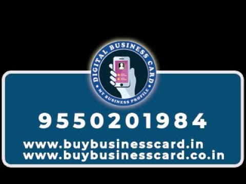 Mini website & Digital Business Card & Smart Digital Card & for all Business & Services