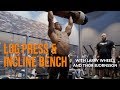 LARRY AND THOR LOG PRESS AMRAP PR