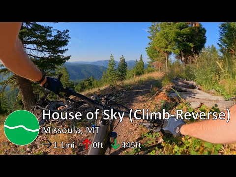 House Of Sky (Climb-Reverse) - Mt Dean Stone - Missoula, MT