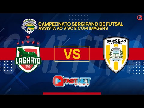 LAGARTO FUTSAL X SIMÃO DIAS EC - 4ª Fase do Campeonato Sergipano de Futsal