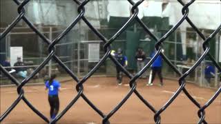 Olivia diamond club at bats vs CT Mayhem