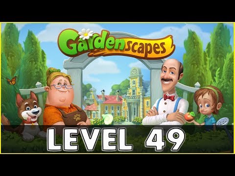 Gardenscapes Level 49 | No Boosters