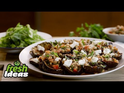 Sweet and Sour Eggplant Salad Recipe