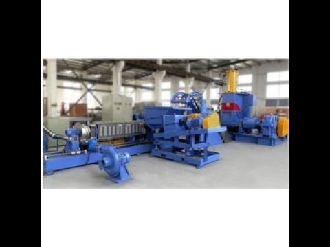 Extruder machine plastic pelletizing line for filler / maste...