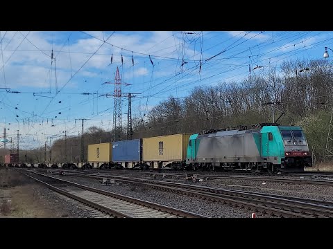 Medway 186 229 met de MSC Neuss Shuttle te Köln Gremberg