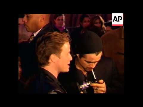 Colin Farrell smokes and talks about wankers