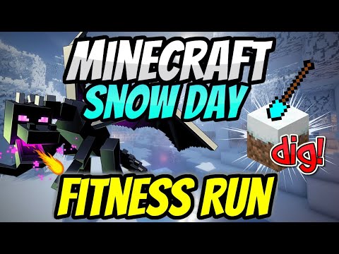 Brain Break For Kids | Minecraft Snow Run
