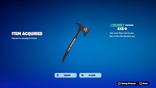 How To Get Axe-O Pickaxe NOW FREE In Fortnite (Unlocked Axe-O Keys)