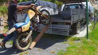 Free DR200 Dirt Bike with a Seized engine.. Will it Start??
