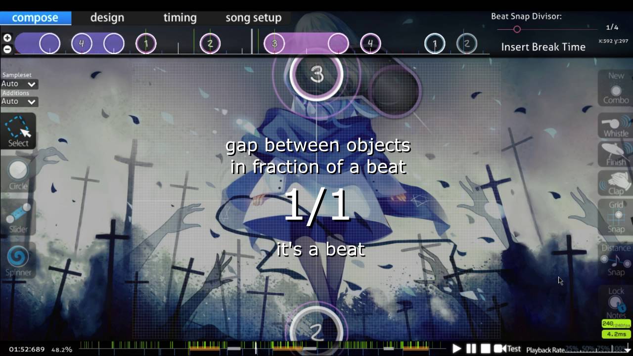 osu!mapping: basic spacing