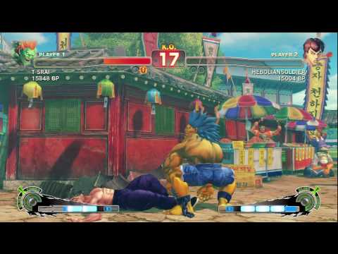 SSF4: T SRAI (Blanka) VS HEBOLIANSOLDIER (Fei Long)