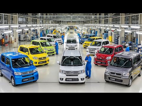 Thumbnail for Inside a Small- Most Affordable Kei Car Factory — Welding, Paint & Testing by Kei car