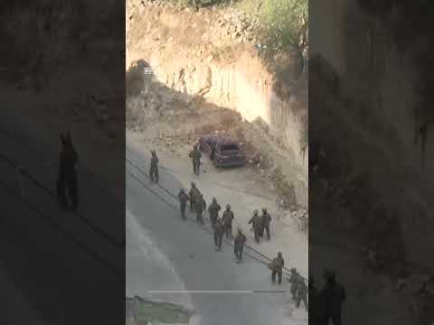 Israeli forces blow up homes of Palestinians accused of killing soldiers | AJ #shorts