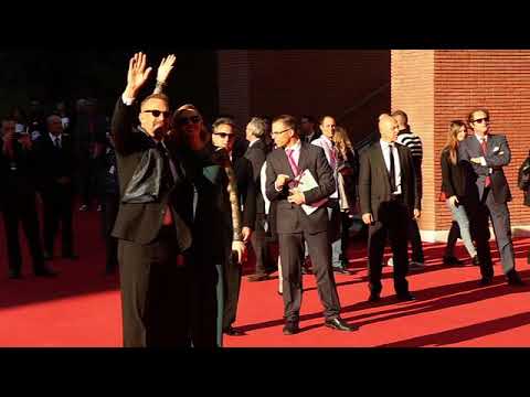 EVENT CAPSULE CLEAN - Kevin Costner, Lily Costner at Kevin Costner On the Red Carpet - The 9th Rome