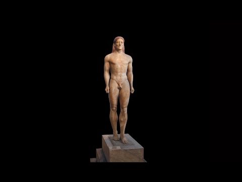 Anavysos Kouros Video Ancient Greece Khan Academy