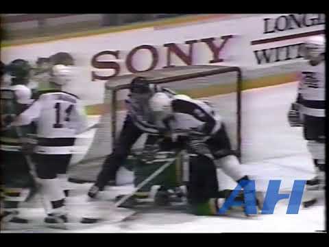 OHL Feb. 8, 1992 Peterborough Petes v London Knights (R) Shawn Heins v Sean O'Reilly