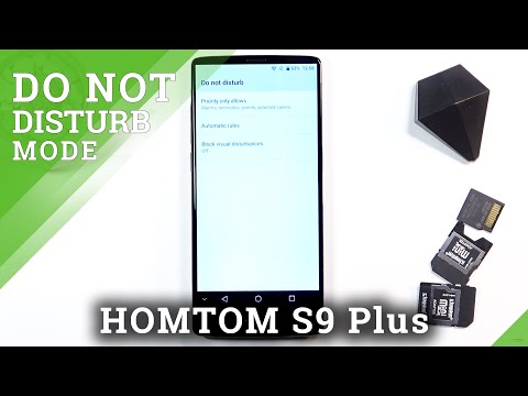 How to Enble DND Mode in HOMTOM S9 Plus – Mute Sounds & Block Vibrations