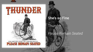 Thunder – She&#39;s so Fine (Official Audio)