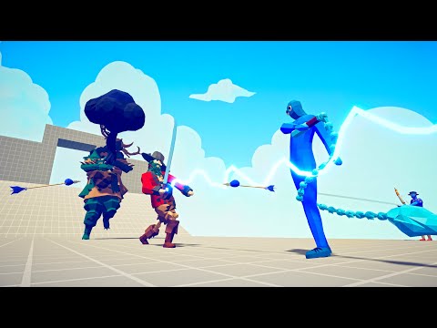 ICE WHIP & ASYLUM DEMON - SHOCKERMAN + 2 BALLOON ARCHER  | TABS - Totally Accurate Battle Simulator