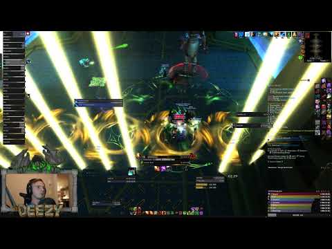 Dzdz 373 DESTRO Warlock Mythic MOTHER Uldir 98% Parse