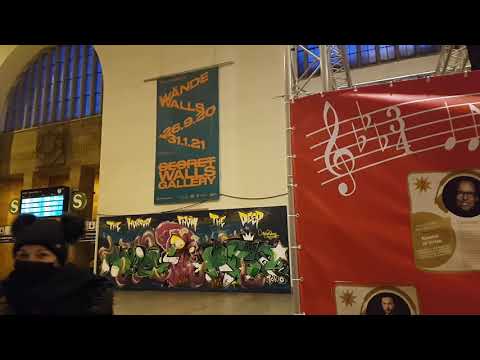Stuttgart 1.1.2021 Hauptbahnhof