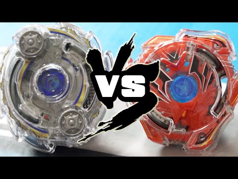 BATTLE: Odin Central Blow VS Valkyrie Wing Accel - Beyblade Burst ATTACK TYPES!