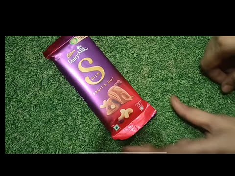 Cadbury Dairy Milk Silk Fruit & Nut Chocolate 🍫 #youtubevideo #chocolate #cadburydairymilkchocolate