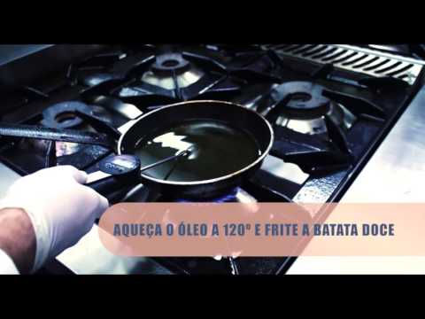 Chef Fish - Skewered Salmon with Fried Sweet Potato