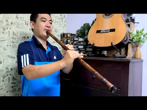 Long-Xiao Flute-Yellow Bamboo– Concert-Tuned Key E/D/C/B (Lowest Note), 8 Holes, 3 Piece - Finish with Lacquer Protection Inside, Xiao's tail is covered with buffalo horns image 16
