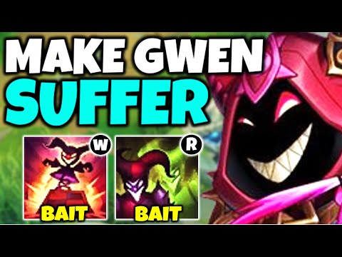 I made this Gwen want to rip her hair out... (PERFECT SHACO MECHANICS)
