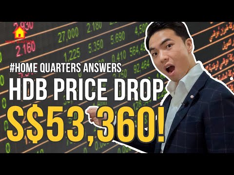 S$53,360 decrease in HDB Home Price within 2 years! | Home Quarters Answers Ep17
