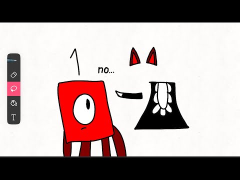 Numberblocks sad cat dance