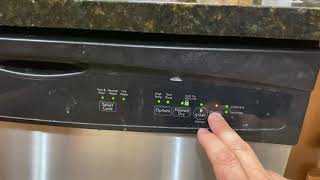 Kenmore Dishwasher - How to hard reset the dishwasher.