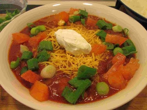 Mexican Chili Recipe ~ Ground Beef & Bean Chili Recipe