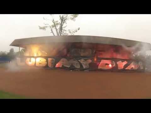 17.05.2014 r. Unia Oświęcim - Górnik Brzeszcze - doping i oprawa.