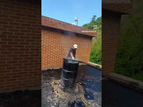 aplicación asfalto oxidado