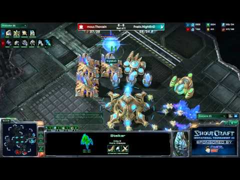 ► SHOUTcraft - SCi4 - RO8 : ThorZaIN vs NightEnD G1 - Part 1